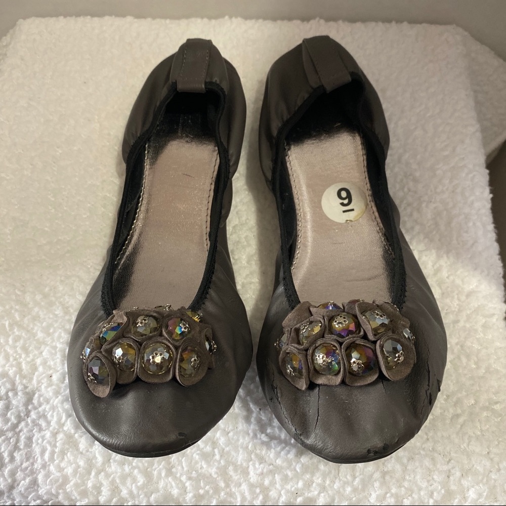 WANTED  WOMEN’S EMBELLISHED BALLERINA FLATS